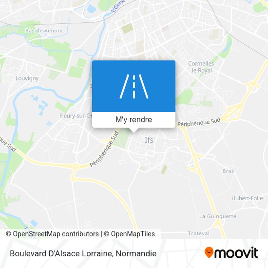 Boulevard D'Alsace Lorraine plan