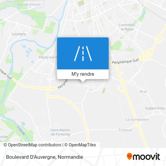 Boulevard D'Auvergne plan