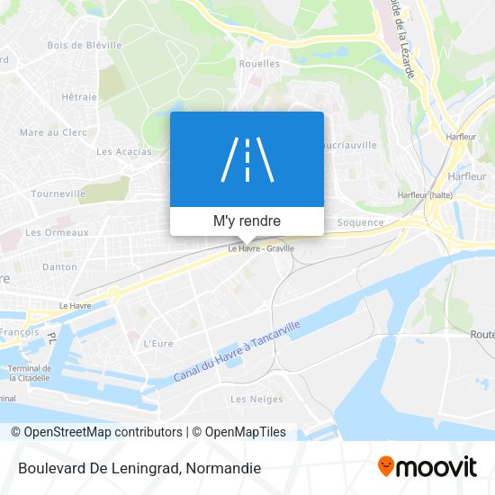 Boulevard De Leningrad plan