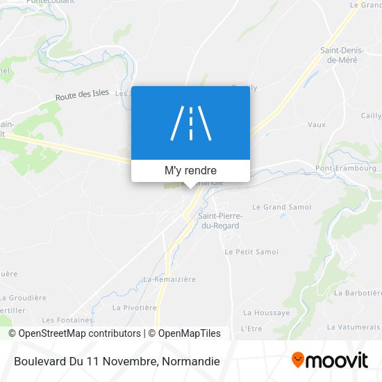 Boulevard Du 11 Novembre plan