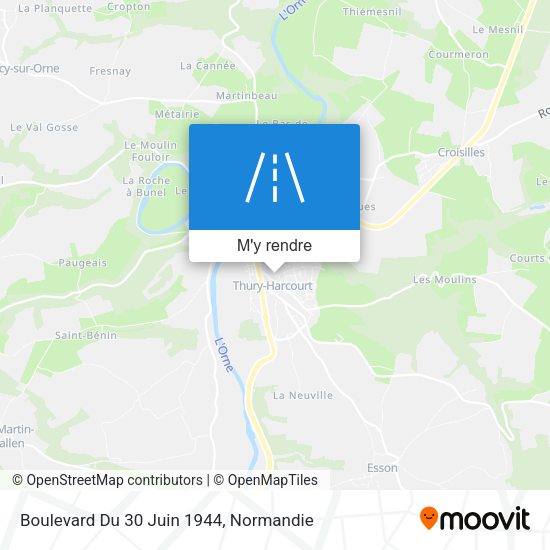 Boulevard Du 30 Juin 1944 plan