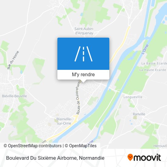 Boulevard Du Sixième Airborne plan