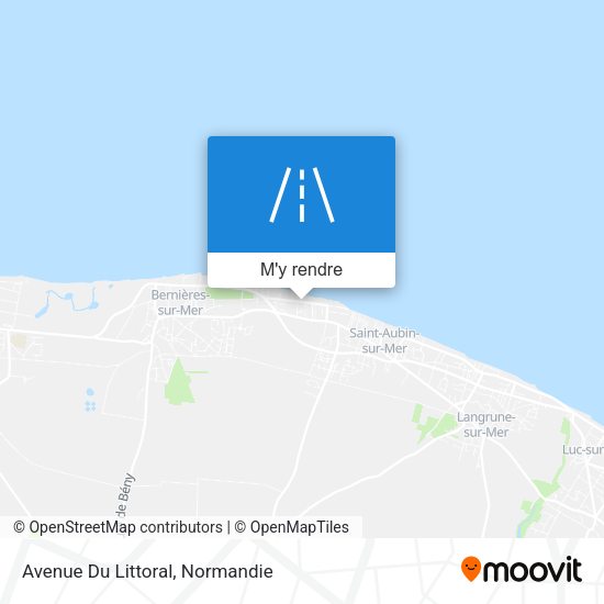 Avenue Du Littoral plan
