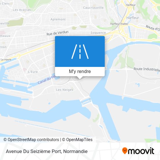 Avenue Du Seizième Port plan