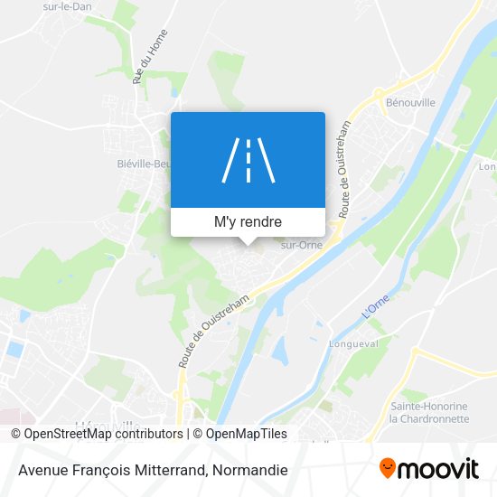 Avenue François Mitterrand plan