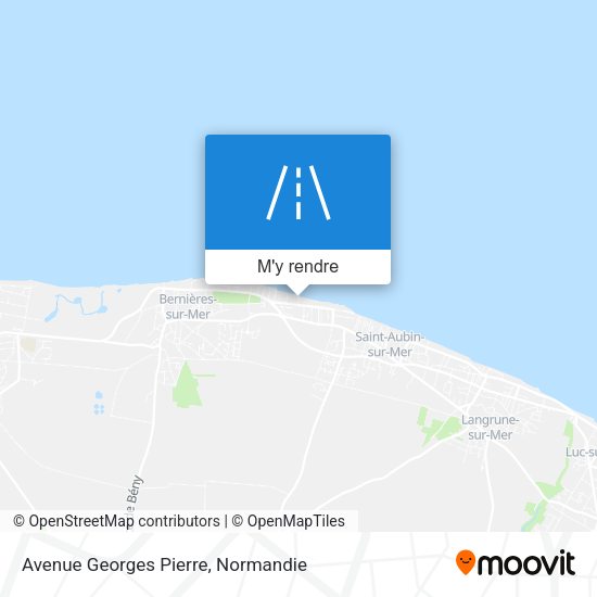 Avenue Georges Pierre plan