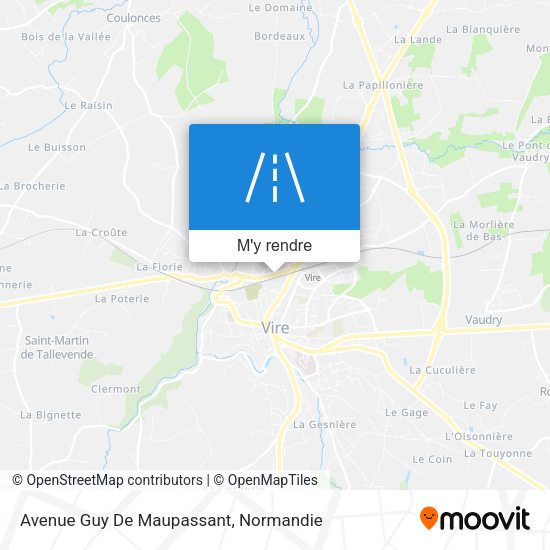 Avenue Guy De Maupassant plan