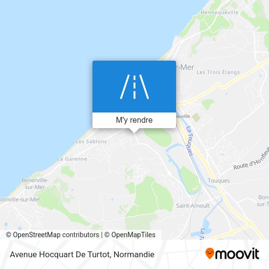 Avenue Hocquart De Turtot plan