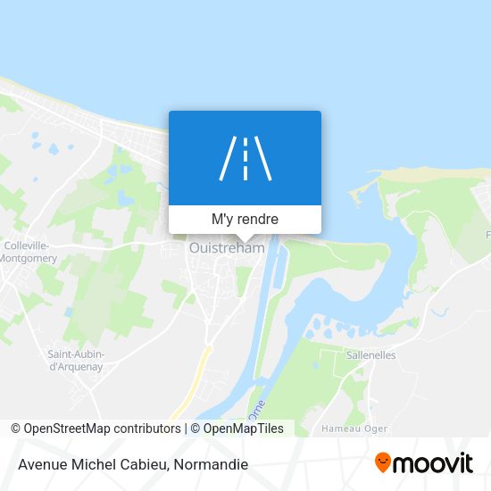 Avenue Michel Cabieu plan
