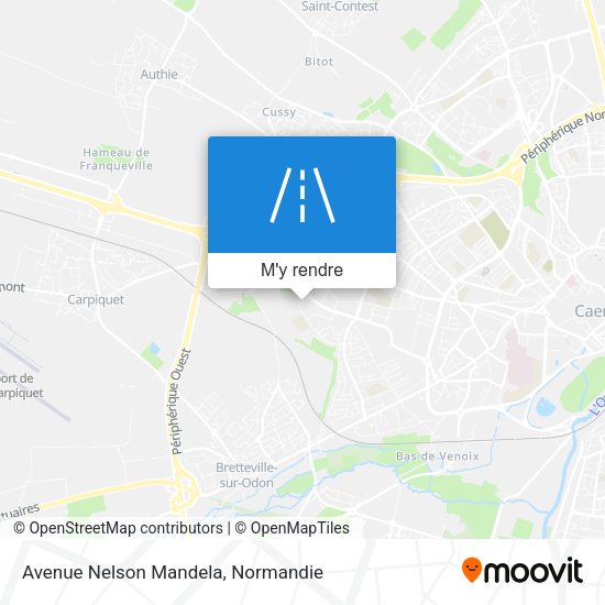 Avenue Nelson Mandela plan