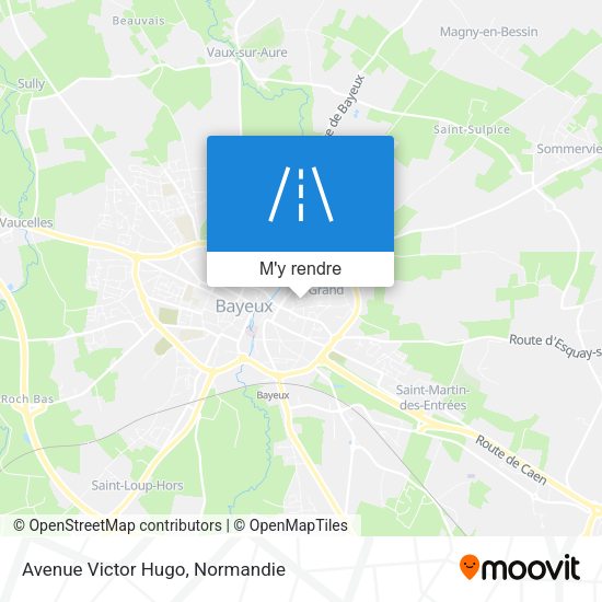 Avenue Victor Hugo plan