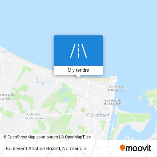 Boulevard Aristide Briand plan