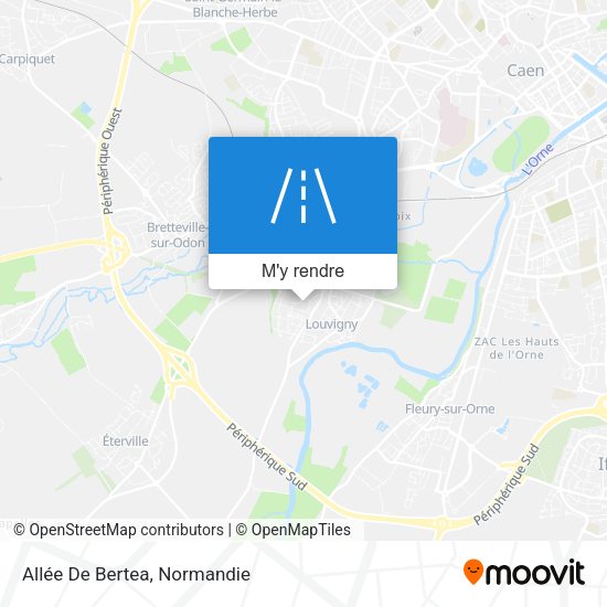 Allée De Bertea plan