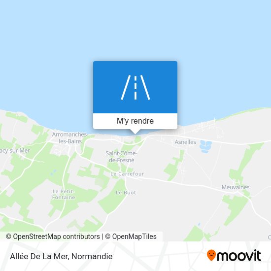 Allée De La Mer plan