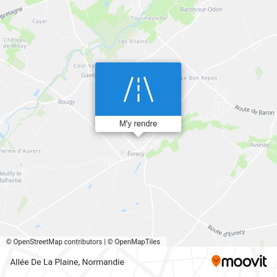 Allée De La Plaine plan