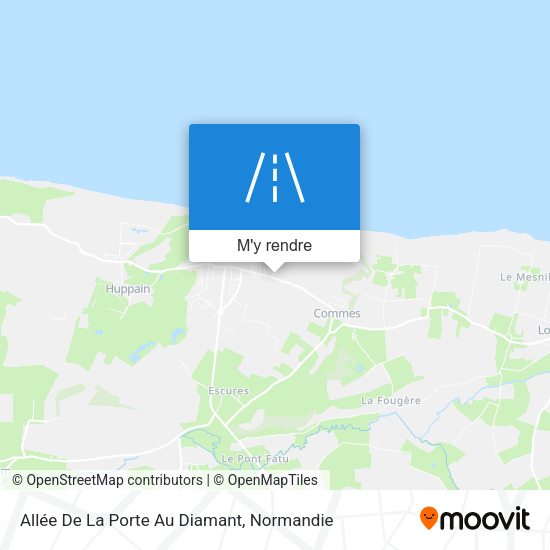 Allée De La Porte Au Diamant plan