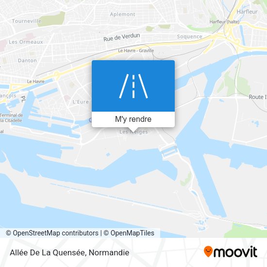 Allée De La Quensée plan
