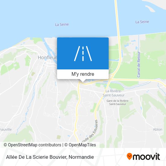 Allée De La Scierie Bouvier plan