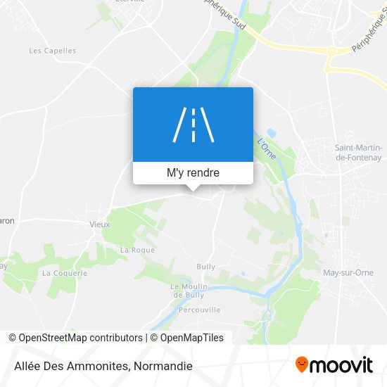 Allée Des Ammonites plan