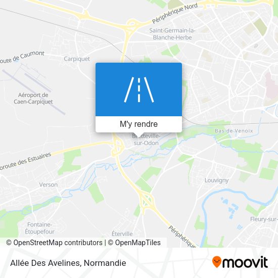 Allée Des Avelines plan