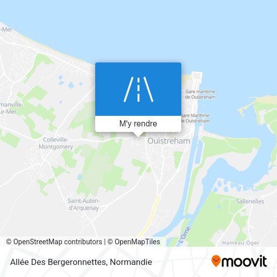 Allée Des Bergeronnettes plan