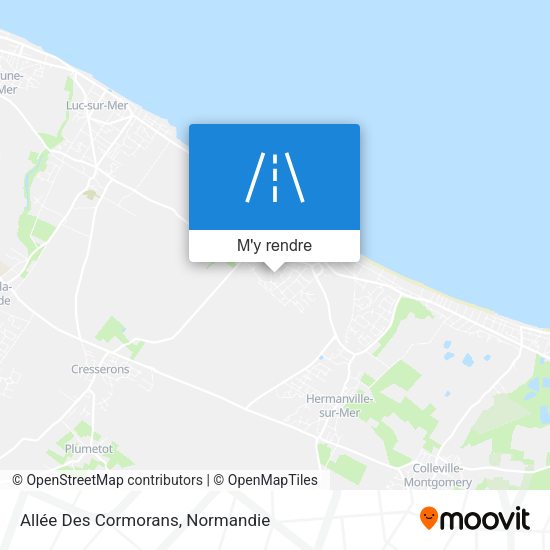 Allée Des Cormorans plan