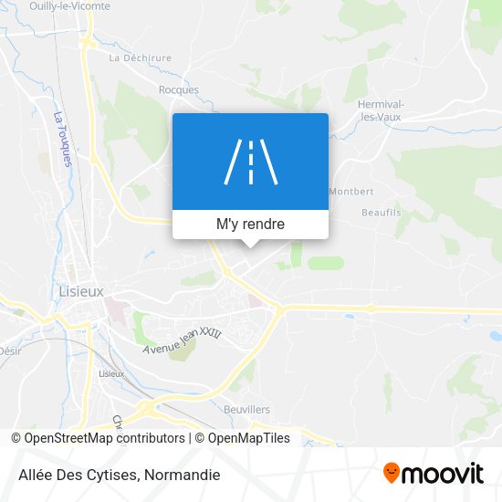 Allée Des Cytises plan