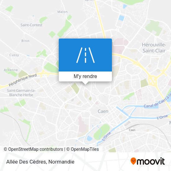 Allée Des Cèdres plan