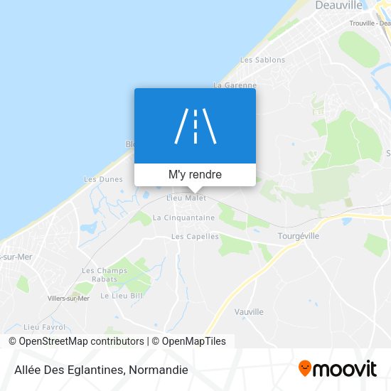 Allée Des Eglantines plan
