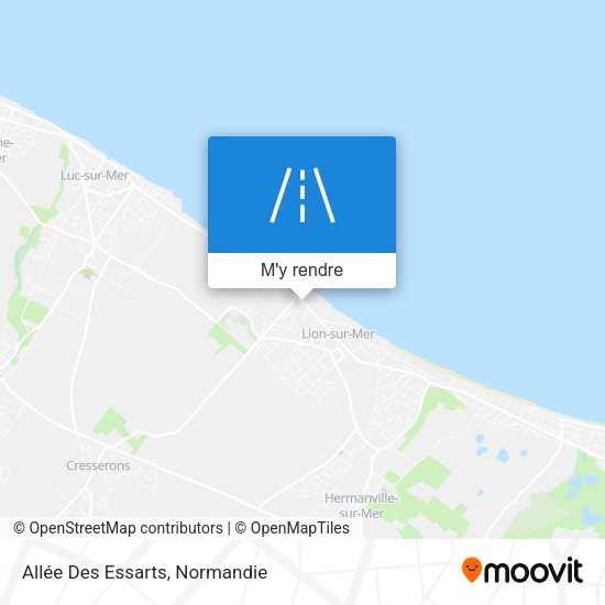 Allée Des Essarts plan
