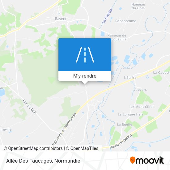 Allée Des Faucages plan