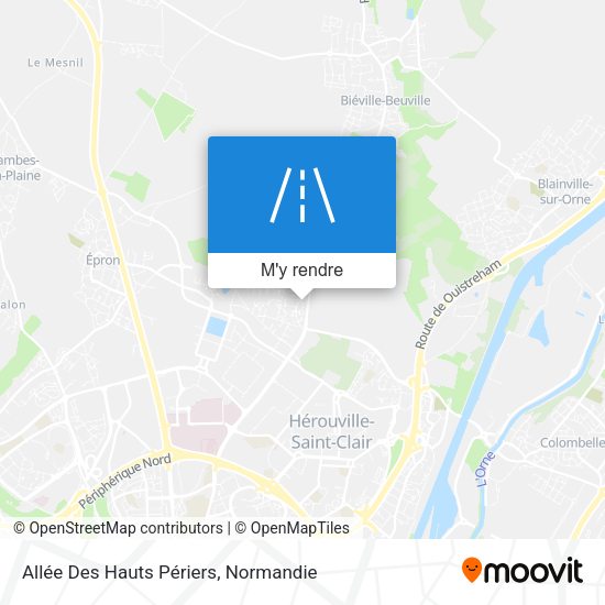 Allée Des Hauts Périers plan