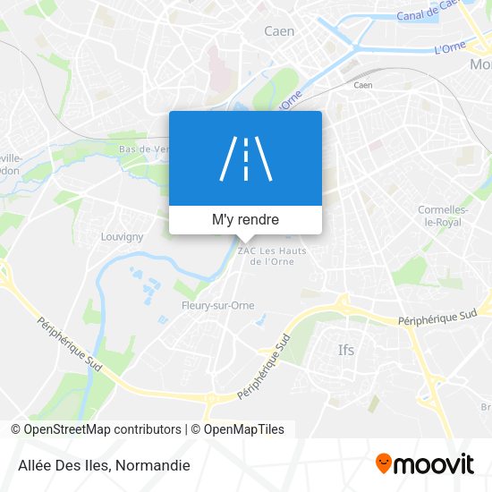Allée Des Iles plan
