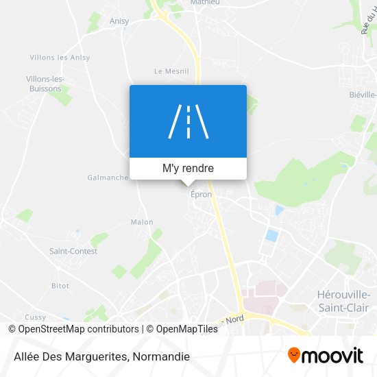 Allée Des Marguerites plan