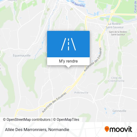 Allée Des Marronniers plan