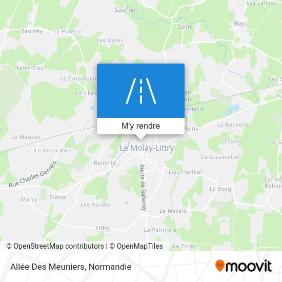 Allée Des Meuniers plan