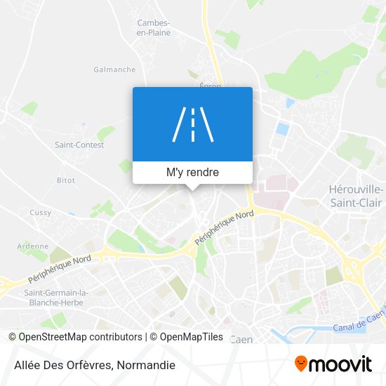 Allée Des Orfèvres plan