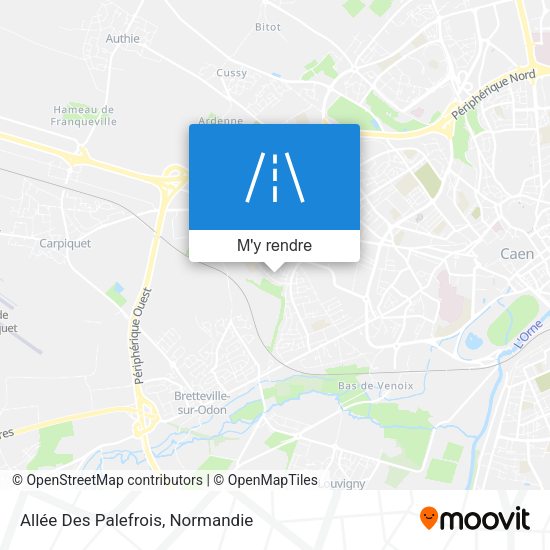 Allée Des Palefrois plan