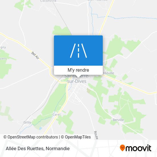 Allée Des Ruettes plan