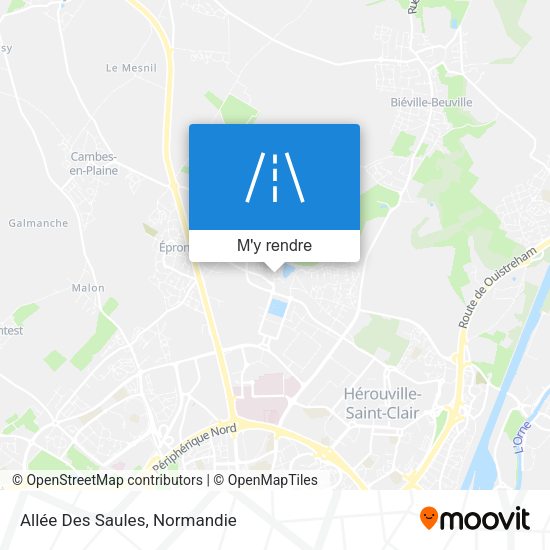 Allée Des Saules plan