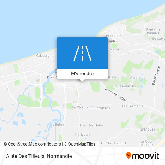 Allée Des Tilleuls plan
