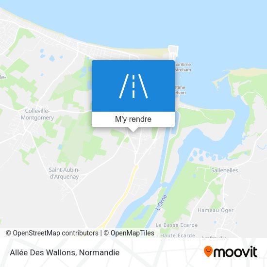 Allée Des Wallons plan
