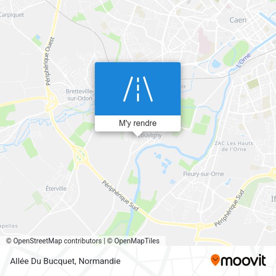 Allée Du Bucquet plan