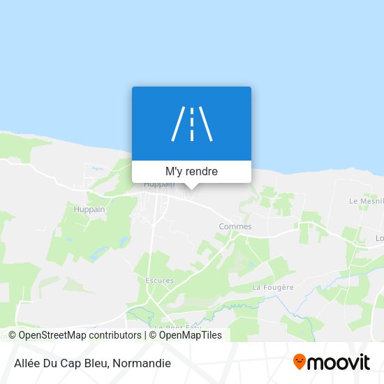 Allée Du Cap Bleu plan