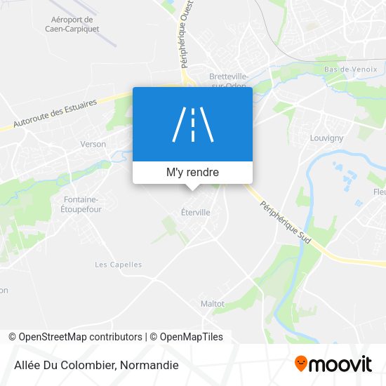 Allée Du Colombier plan