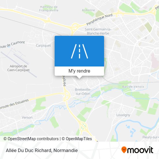 Allée Du Duc Richard plan