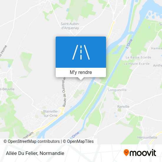 Allée Du Felier plan
