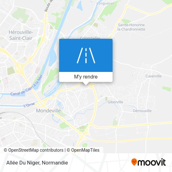Allée Du Niger plan