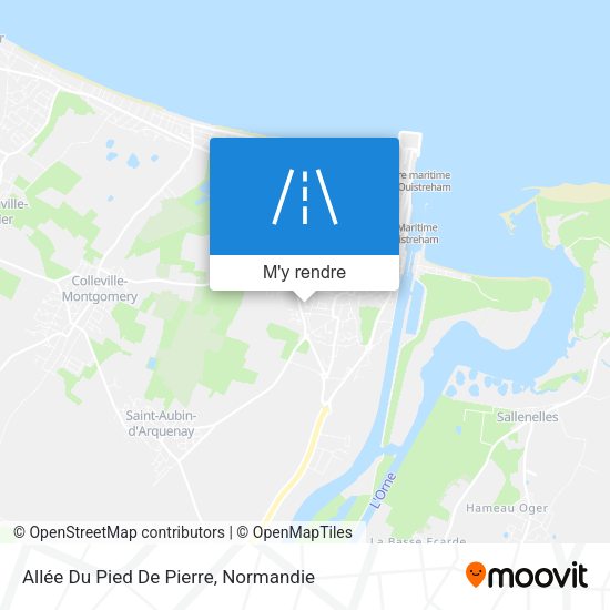 Allée Du Pied De Pierre plan