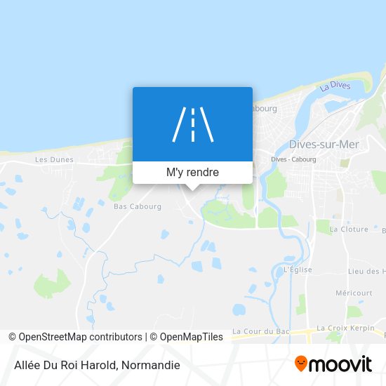 Allée Du Roi Harold plan